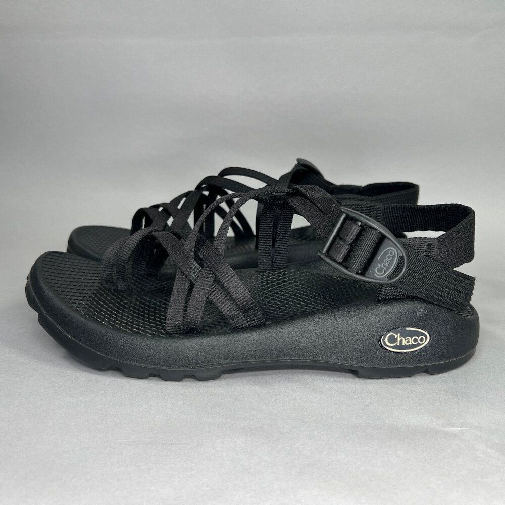 Chaco ZX/2 Classic Sandals Women's Size 7 Black‎ Vibram Outdoor Athletic Hiking - Picture 4 of 10